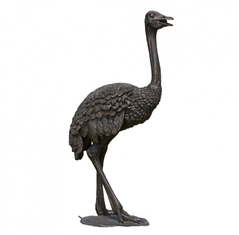 Bronze Ostrich - Click Image to Close