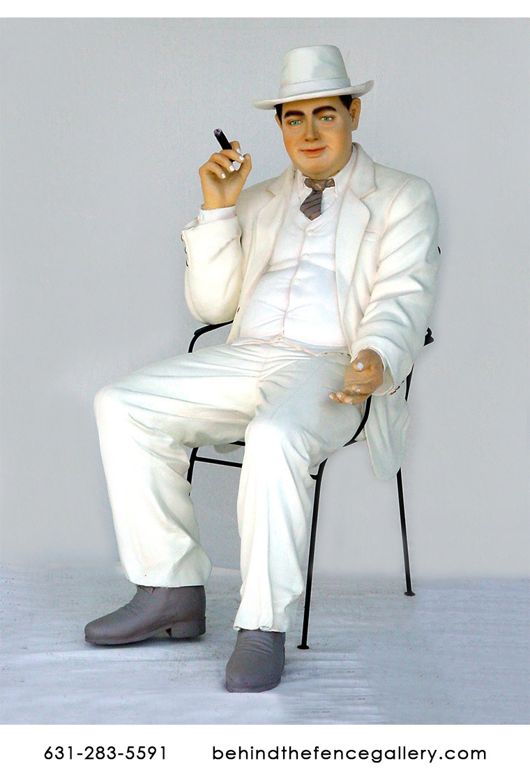 Al "Scarface" Capone Statue - Click Image to Close