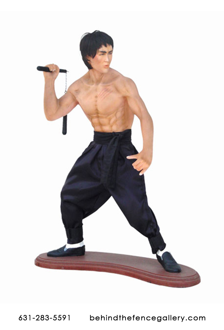 Bruce Lee Statue - 36" - Click Image to Close