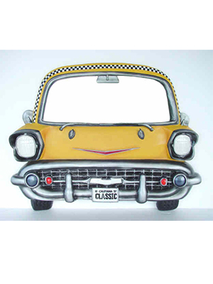 1956 Chevy Mirror - Click Image to Close