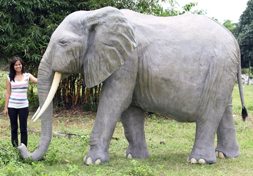 GOP Republican Elephant Statue - Click Image to Close