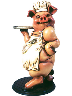 Piggy Cook - Click Image to Close
