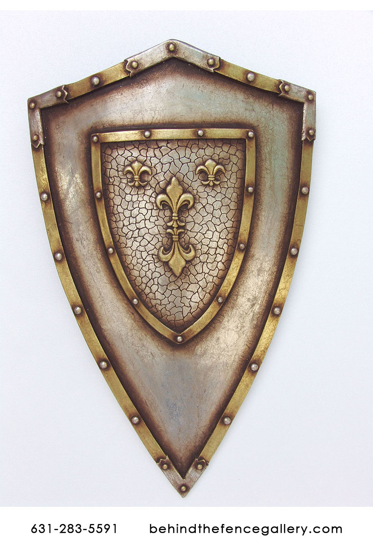 French Lily Shield - Click Image to Close