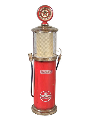 Illuminated Gas Pump