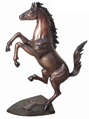 Bronze Ferrari Horse