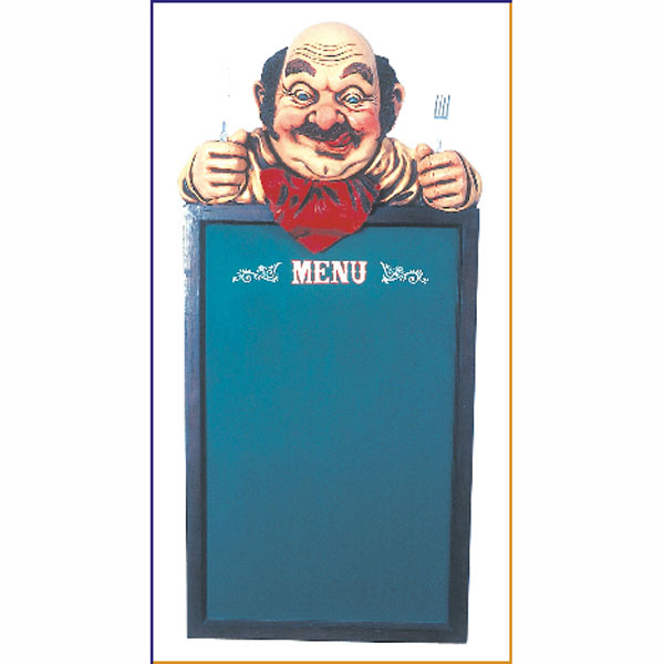 Happy Eating Black Board