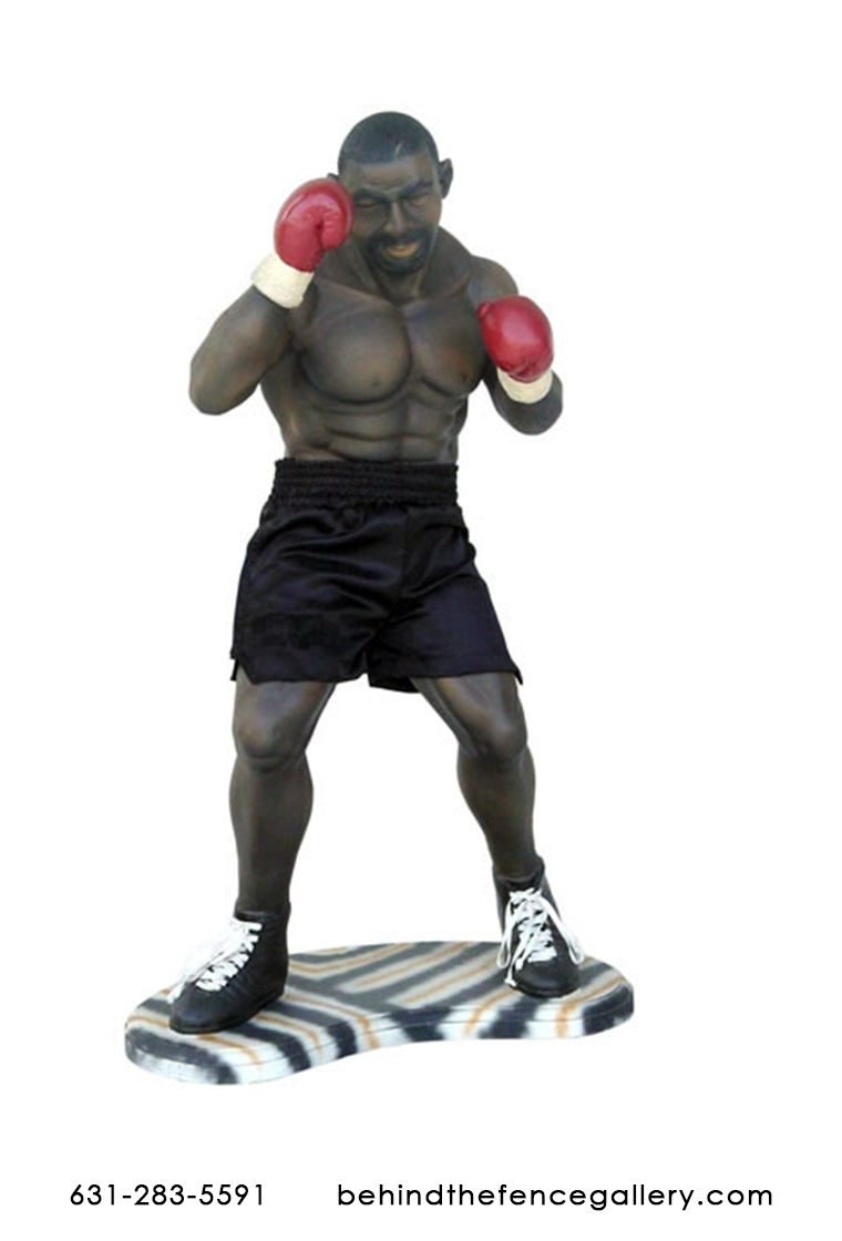 Boxer Statue - 3 Ft. - Click Image to Close