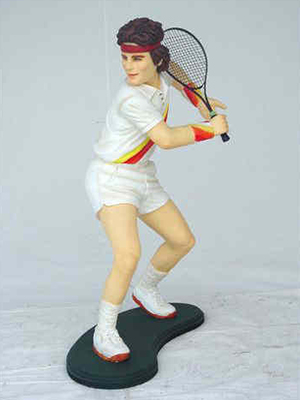 Tennis Player Statue 3ft