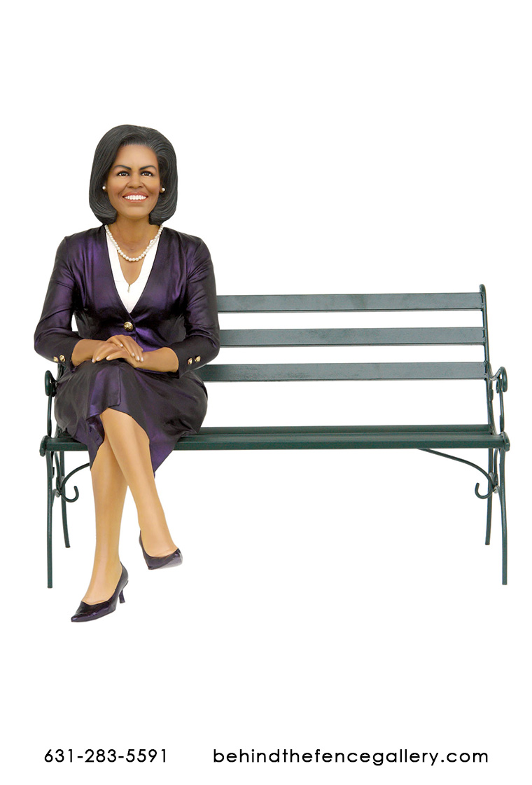Michelle Obama Statue