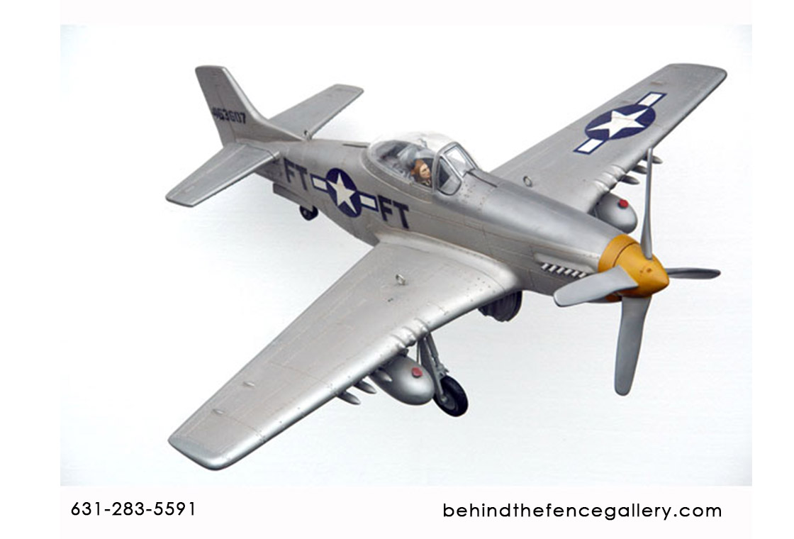 Mustang Model Airplane ( small ) - Click Image to Close