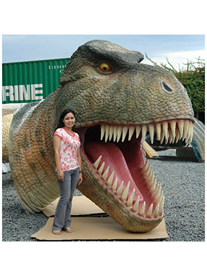Life Size T-Rex Head - Click Image to Close