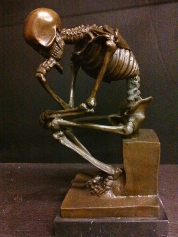 Skeleton Thinker (Bronze)