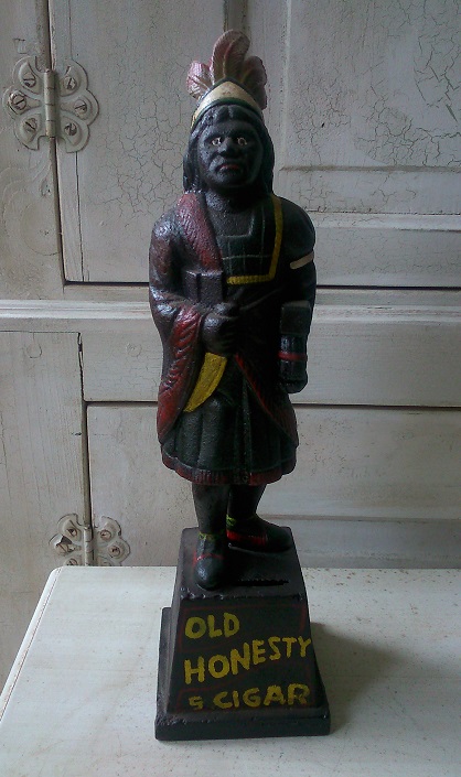 Cigar Store Indian Foundry Iron Bank