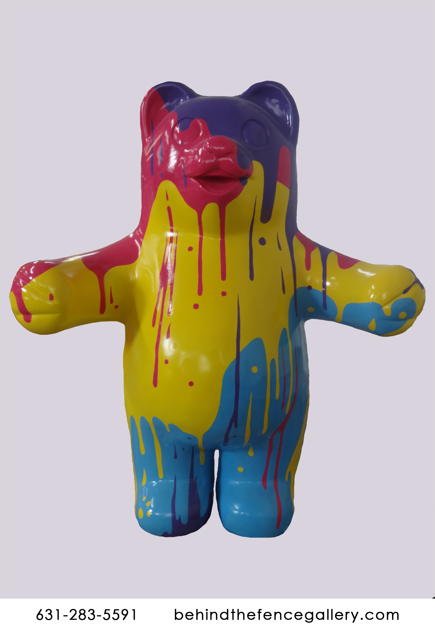 Gummy Bear Pop art Jumbo Statue Candy Sculpture