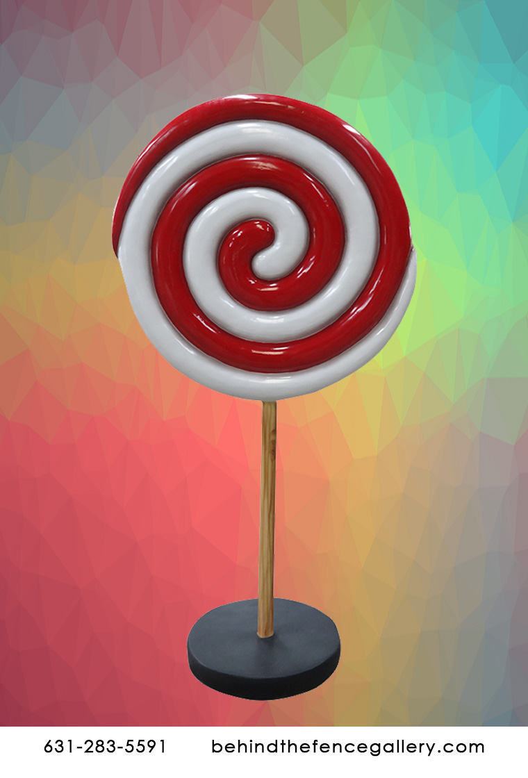 Mini Twirl Lollipop Statue