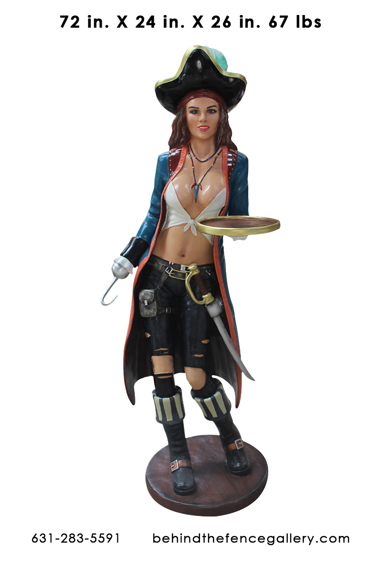 Pirate Female Sexy Anne Statue
