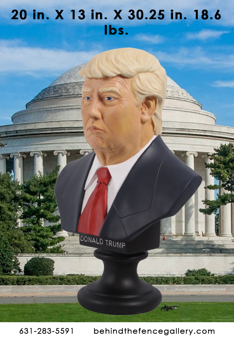 President Trump Statue Bust