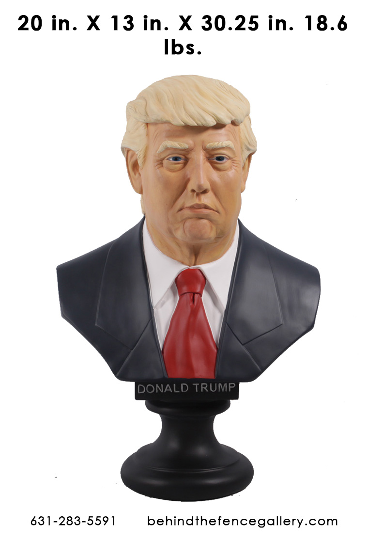 President Trump Statue Bust