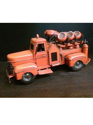 Antique Tin Fire Truck