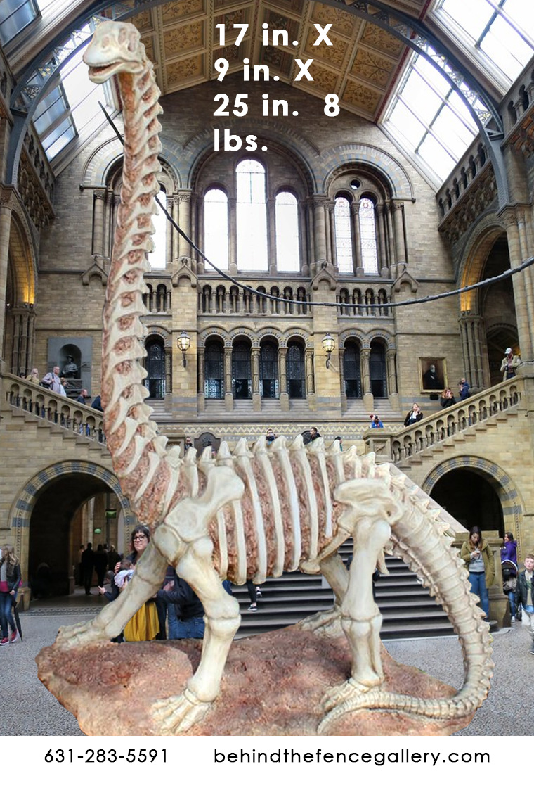 Brachiosaurus Skeleton Statue