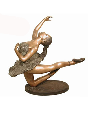 Bronze Ballerina on Base
