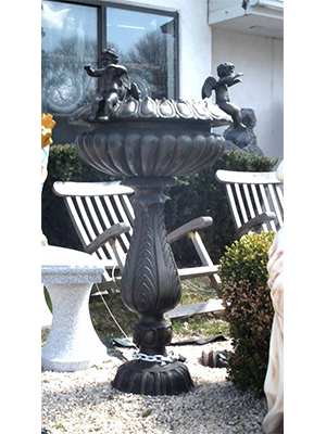 Bronze Fountain with Angels