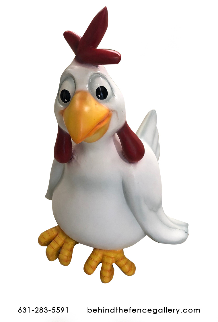 Funny Chicken Statue