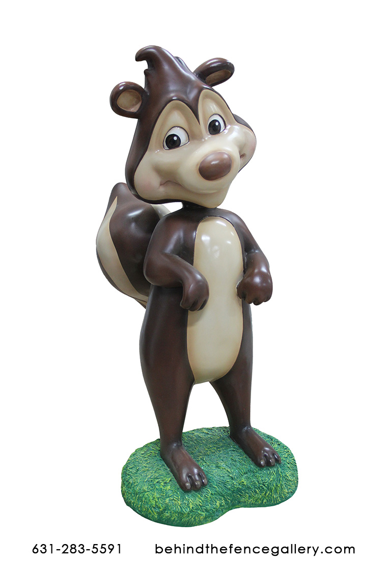 Father Skunk Statue