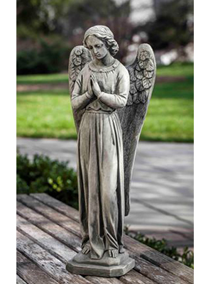 Angel of Hope Statue Religious Garden Sculpture
