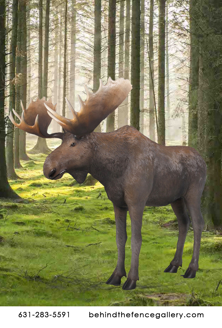 Moose Statue Life Size