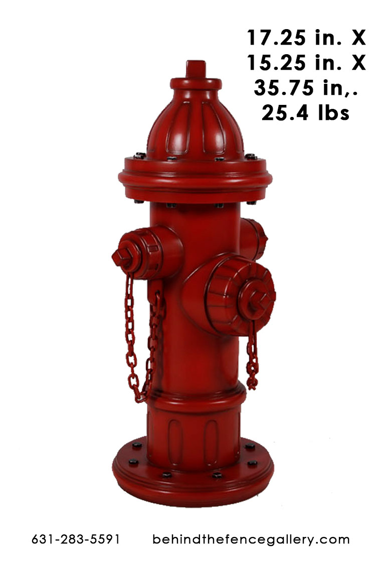 Fire Hydrant Replica Statue
