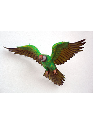 Parrot Flying (Green)