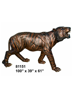 Bronze Giant Tiger ( Life-size )