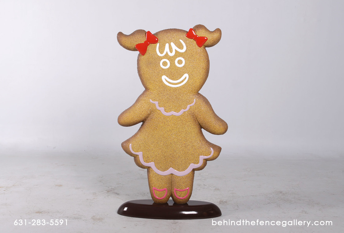 Gingerbread Girl Statue
