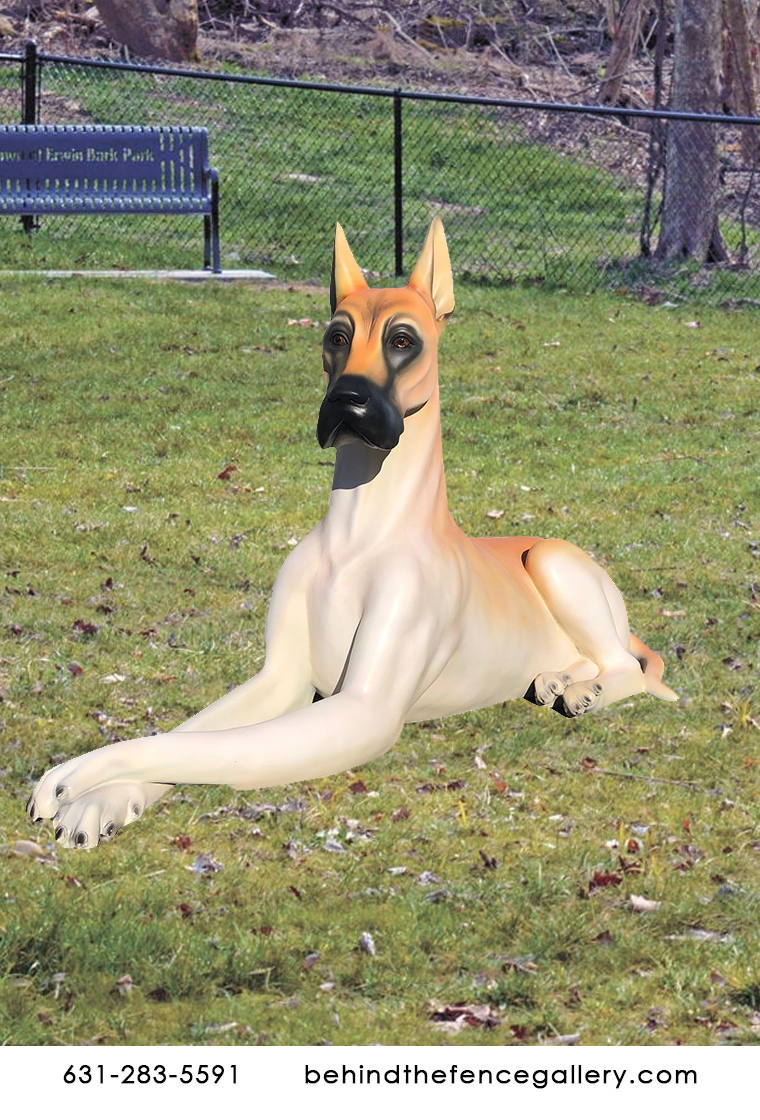 Great Dane Dog Statue