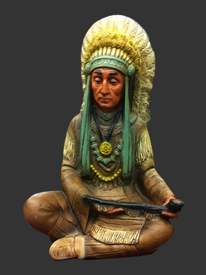 Indian with Pipe