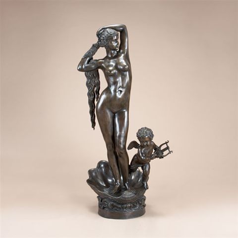 Bronze Female with Jug - Click Image to Close
