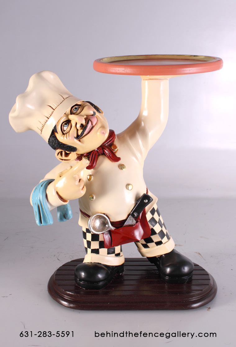 Mookie Cookie Chef Statue - Click Image to Close