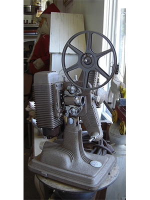 Old Movie Projector 'Line New'