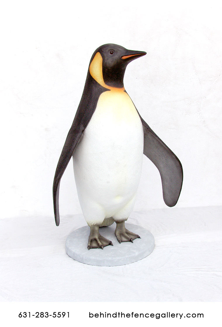 Penguin Statue - 4ft. - Click Image to Close