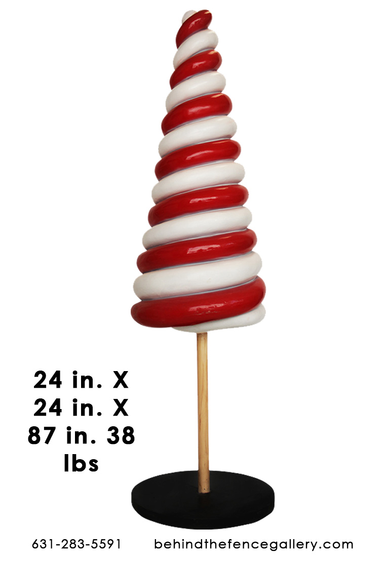 Cone lollipop Statue Prop lagre Candy