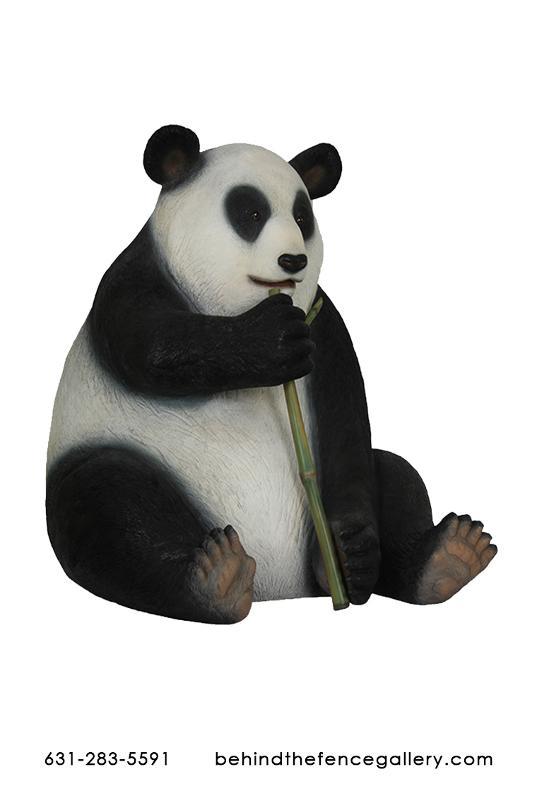 Hungry Panda Bear Statue