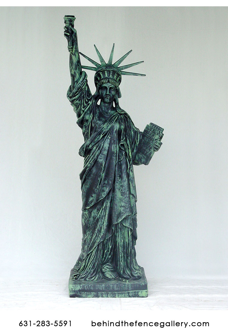 Statue of Liberty Figurine - 7.5 Ft - Click Image to Close
